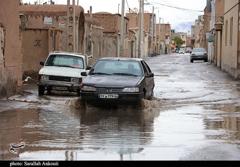 سیل , استان کرمان , باران , 