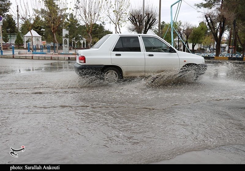 سیل , استان کرمان , باران , 