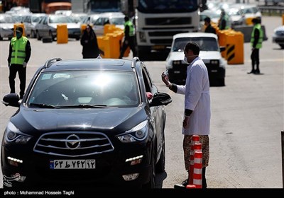 اجرای طرح فاصله گذاری اجتماعی در جاده های خراسان رضوی