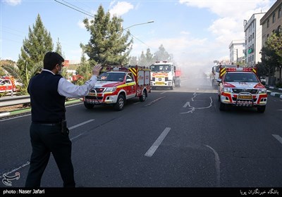 ضدعفونی محلات جنوب شرق تهران