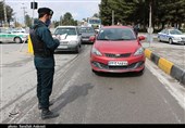 ممنوعیت تردد در ورودی و خروجی شهر کرمان به روایت تصویر