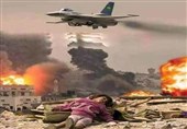 حمله جنگنده های سعودی-اماراتی به شهرهای یمن