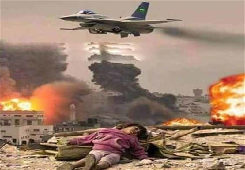 حمله جنگنده های سعودی-اماراتی به شهرهای یمن