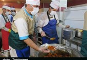 غذای متبرک حرم رضوی بین بیماران کرونایی لرستان توزیع شد