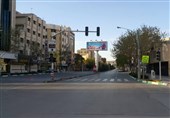 امروز تردد در شهر اصفهان نسبت به روز گذشته 95 درصد کاهش داشت