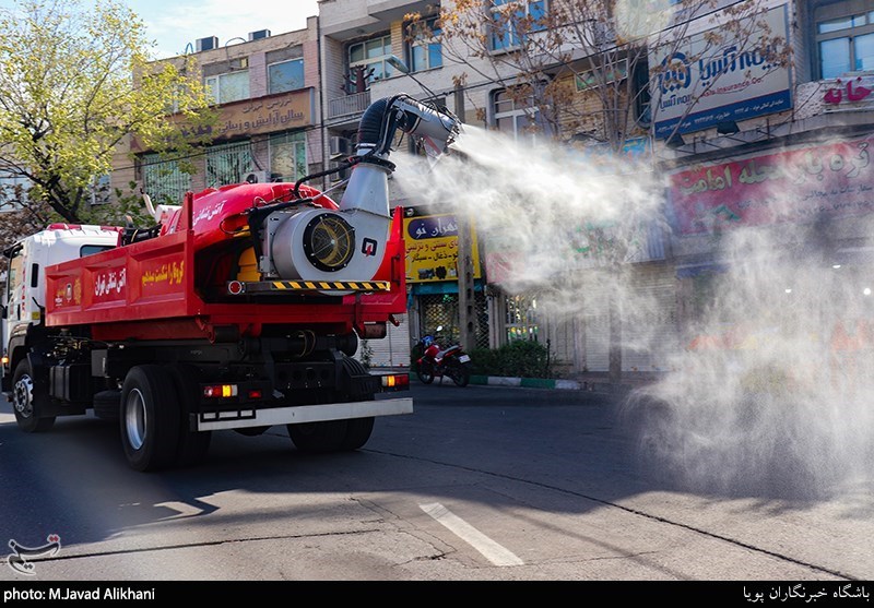 آتش‌نشانی , سازمان آتش‌نشانی تهران , ویروس کرونا , بهداشت و درمان , معاونت خدمات شهری شهرداری تهران , 