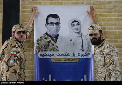 راه اندازی نقاهتگاه 120 تختخوابی بیماران کرونایی توسط ارتش در کرمان