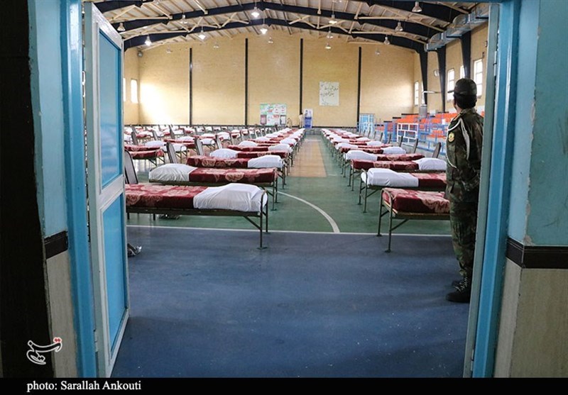 نقاهتگاه 120 تختخوابی بیماران کرونایی ارتش در کرمان به روایت تصویر
