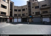 میدان فردوسی- تمکین کسبه تهران به طرح مبارزه با کرونا