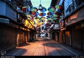 خیابان لاله زار- تمکین کسبه تهران به طرح مبارزه با کرونا