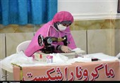 ‌حسینیه‌ای که کارگاه‌ تولید ماسک شد / سپاه ماسک مورد نیاز لرستان را تامین می‌کند +تصاویر
