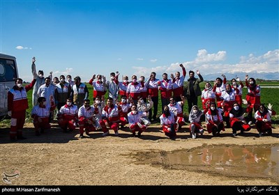 پایش سلامت اهالی و ضدعفونی کردن روستای لهک