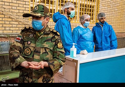 برپایی نقاهتگاه ارتش در تبریز