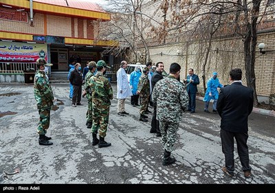 برپایی نقاهتگاه ارتش در تبریز