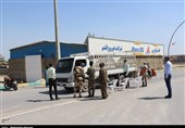 استقرار بسیجیان در مبادی ورودی قزوین برای تأمین امنیت
