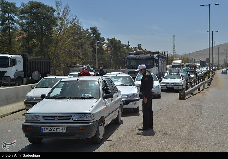محدودیت تردد خودروها در مبادی و خروجی 83 منطقه استان بوشهر