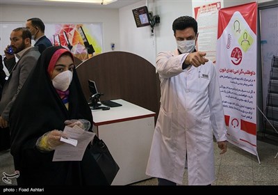 اهدای خون بسیج جامعه زنان کشور