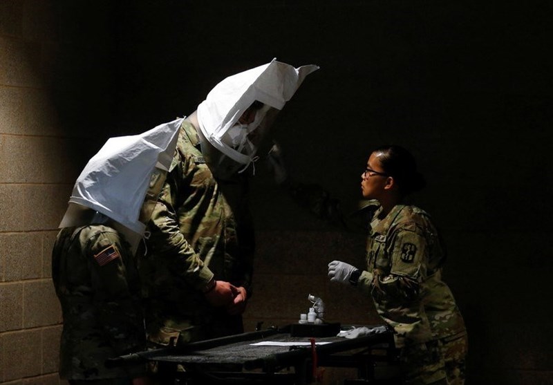 US Troops Ordered to Wear Face Masks Made of T-Shirts amid COVID-19 Crisis