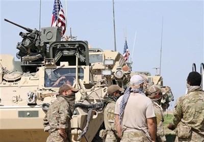  حمله به خودروهای نظامیان تروریست آمریکایی در دیرالزور سوریه 