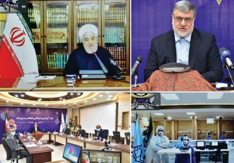 گفت‌وگوی رئیس جمهور با استاندار خراسان جنوبی / تاکید روحانی بر درمان رایگان ‌افغانستانی‌های مبتلا به کرونا
