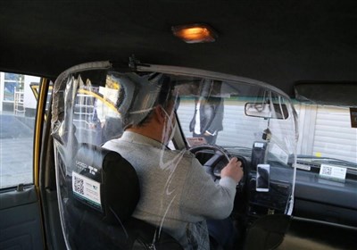  نصب ۱۵هزار «جدا کننده فضای راننده و مسافر» در تاکسی‌های تهران 