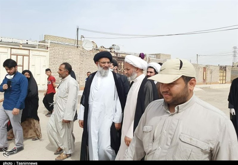 بازدید نماینده ولی فقیه در خوزستان از منطقه محروم ملاشیه ‌/ انتقاد از وضعیت منظر و چشم‌انداز ورودی شهر اهواز