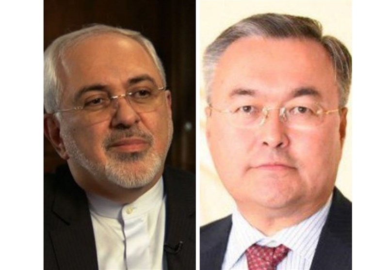 Iran, Kazakhstan FMs Discuss Coronavirus Battle