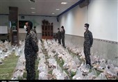 سپاه پاسداران 25000 بسته معیشتی بین خانواده‌های گیلانی آسیب‌دیده از کرونا توزیع می‌کند