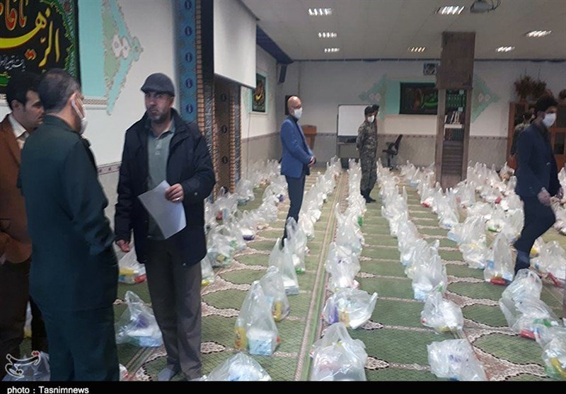 توزیع بسته‌های مهدوی توسط سپاه در مازندران/ اهدای بسته‌های معیشتی به اقشار آسیب پذیر‌