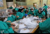 کارگاه مردمی تولید ماسک در مساجد اصفهان