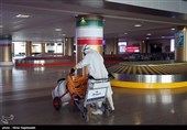 ضدعفونی کردن فرودگاه بین المللی مشهد