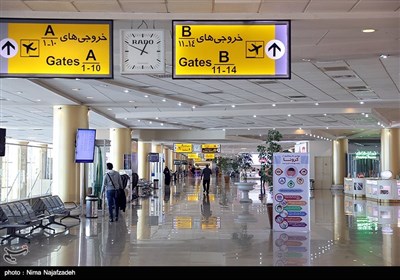 ضدعفونی کردن فرودگاه بین المللی مشهد