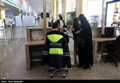 ضدعفونی کردن فرودگاه بین المللی مشهد