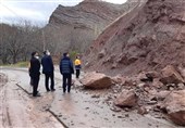 خسارت سنگین باران‌های بهار در خراسان شمالی؛ از رانش زمین تا ریزش کوه