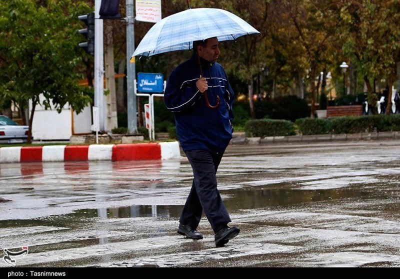 طراوت بارش باران بهاری در بجنورد به روایت تصویر