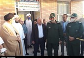 بهره‌برداری از پروژه‌‌های محرومیت‌زدایی و عمرانی در دزفول با حضور فرمانده سپاه خوزستان + تصاویر