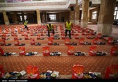 تهیه و توزیع 5000 بسته معیشتی از محل موقوفات گلستان در رزمایش « کمک مومنانه»