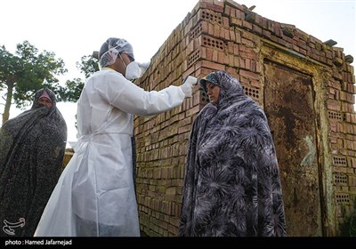 رزمایش پزشکی جهادگران احیاء القلوب برای شکست ویروس کرونا در کشور