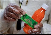 آب میوه با طعم «سلامتی» هدیه پاسداران اصفهانی به بیماران کرونایی به روایت تصاویر