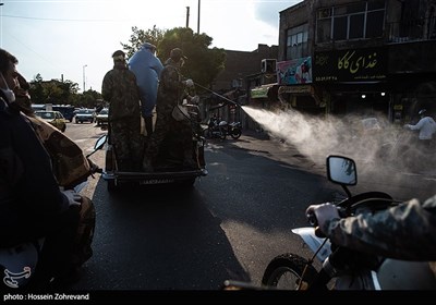 رزمایش پدافند زیستی منتظران ظهور