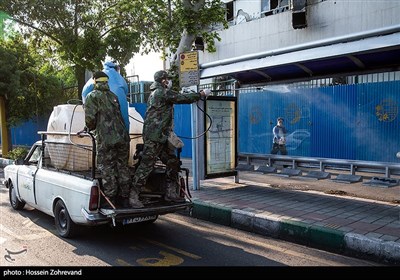 رزمایش پدافند زیستی منتظران ظهور