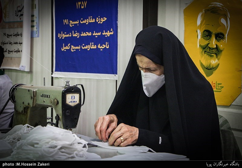 گزارش| 740 گروه جهادی در استان مرکزی سازماندهی شدند / تولید 2.3 میلیون عدد ماسک توسط بسیجیان