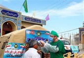 چادر و ایستگاه سلامت پدافند هوایی منطقه جنوب در بوشهر راه‌اندازی شد