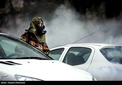 رزمایش خدمت نیروی هوایی ارتش در تهران