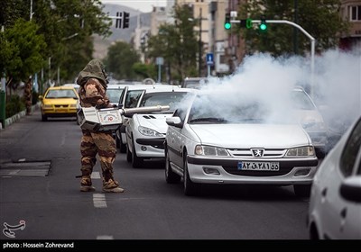 رزمایش خدمت نیروی هوایی ارتش در تهران