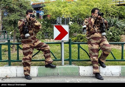 رزمایش خدمت ارتش در تهران