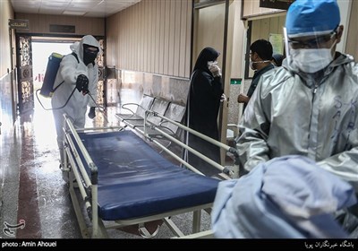 گندزدایی اورژانس بیمارستان فیروزآبادی(شهرری)