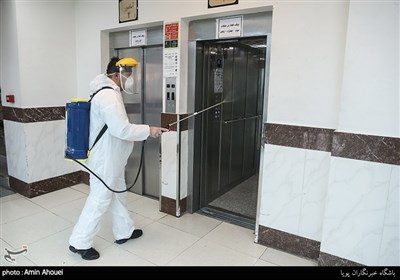 گندزدایی اورژانس بیمارستان فیروزآبادی(شهرری)