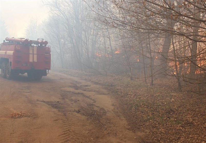 آمادگی روسیه برای کمک به مهار آتش سوزی در منطقه چرنوبیل اوکراین