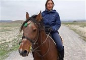 German Doctor Visits Iran to Travel Ancient Route on Horseback